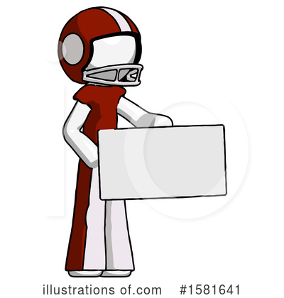 Royalty-Free (RF) White Design Mascot Clipart Illustration by Leo Blanchette - Stock Sample #1581641