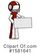 White Design Mascot Clipart #1581641 by Leo Blanchette