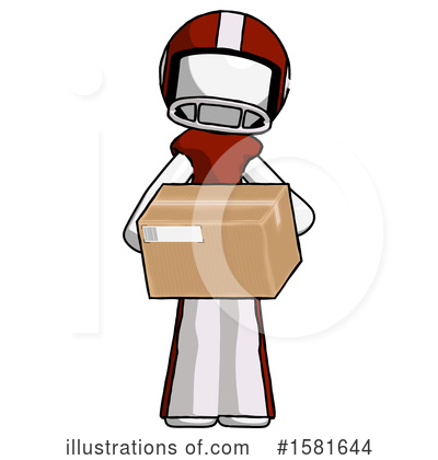 Royalty-Free (RF) White Design Mascot Clipart Illustration by Leo Blanchette - Stock Sample #1581644