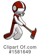 White Design Mascot Clipart #1581649 by Leo Blanchette
