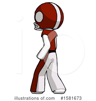 Royalty-Free (RF) White Design Mascot Clipart Illustration by Leo Blanchette - Stock Sample #1581673