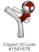 White Design Mascot Clipart #1581676 by Leo Blanchette