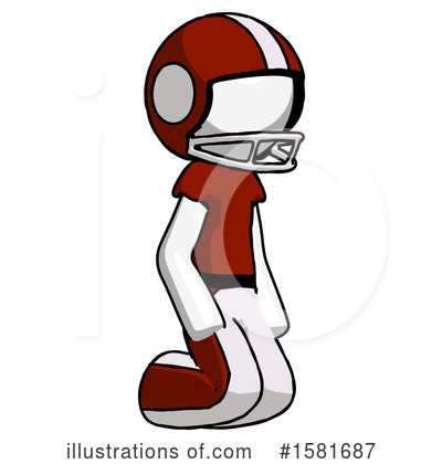 Royalty-Free (RF) White Design Mascot Clipart Illustration by Leo Blanchette - Stock Sample #1581687