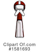 White Design Mascot Clipart #1581693 by Leo Blanchette
