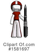 White Design Mascot Clipart #1581697 by Leo Blanchette