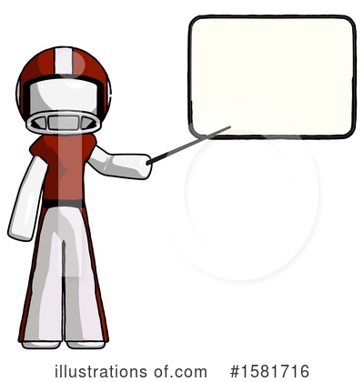 Royalty-Free (RF) White Design Mascot Clipart Illustration by Leo Blanchette - Stock Sample #1581716