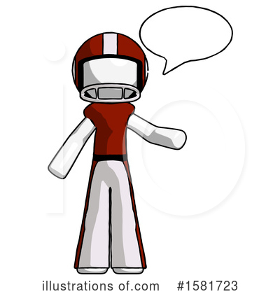 Royalty-Free (RF) White Design Mascot Clipart Illustration by Leo Blanchette - Stock Sample #1581723