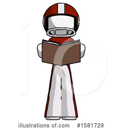 Royalty-Free (RF) White Design Mascot Clipart Illustration by Leo Blanchette - Stock Sample #1581729