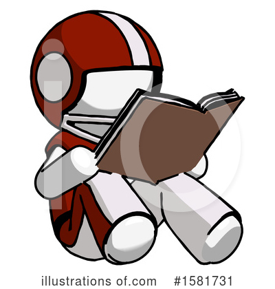 Royalty-Free (RF) White Design Mascot Clipart Illustration by Leo Blanchette - Stock Sample #1581731