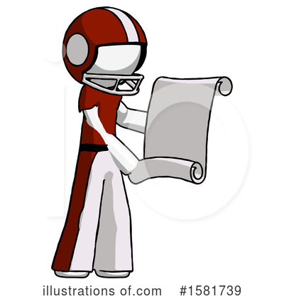 Royalty-Free (RF) White Design Mascot Clipart Illustration by Leo Blanchette - Stock Sample #1581739