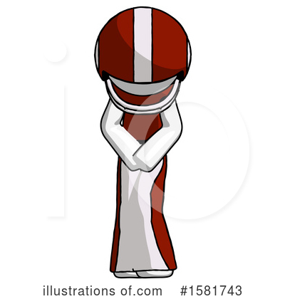Royalty-Free (RF) White Design Mascot Clipart Illustration by Leo Blanchette - Stock Sample #1581743