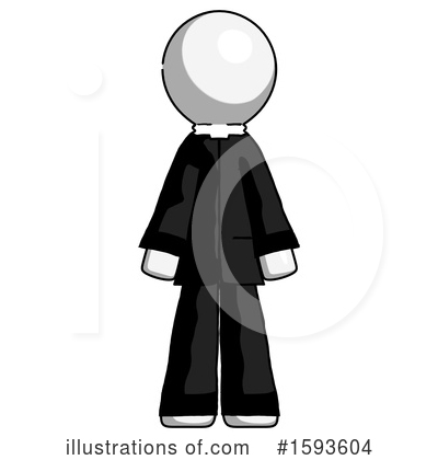 Royalty-Free (RF) White Design Mascot Clipart Illustration by Leo Blanchette - Stock Sample #1593604