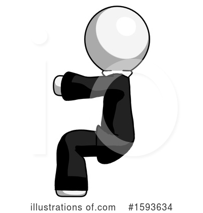 Royalty-Free (RF) White Design Mascot Clipart Illustration by Leo Blanchette - Stock Sample #1593634