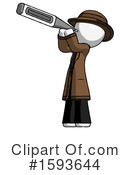 White Design Mascot Clipart #1593644 by Leo Blanchette