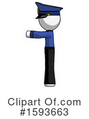 White Design Mascot Clipart #1593663 by Leo Blanchette