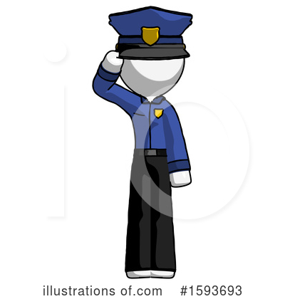 Royalty-Free (RF) White Design Mascot Clipart Illustration by Leo Blanchette - Stock Sample #1593693