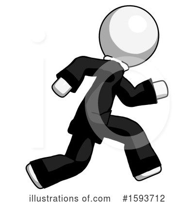 Royalty-Free (RF) White Design Mascot Clipart Illustration by Leo Blanchette - Stock Sample #1593712