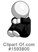 White Design Mascot Clipart #1593800 by Leo Blanchette