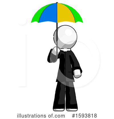 Royalty-Free (RF) White Design Mascot Clipart Illustration by Leo Blanchette - Stock Sample #1593818