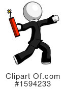 White Design Mascot Clipart #1594233 by Leo Blanchette