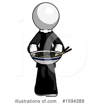 Royalty-Free (RF) White Design Mascot Clipart Illustration by Leo Blanchette - Stock Sample #1594389