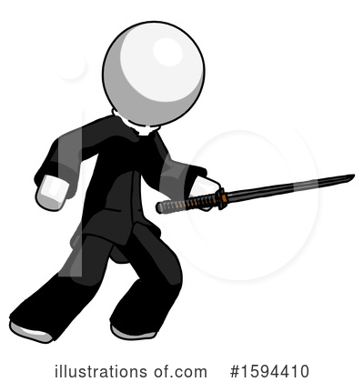 Royalty-Free (RF) White Design Mascot Clipart Illustration by Leo Blanchette - Stock Sample #1594410