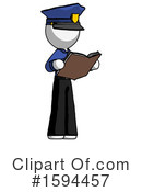 White Design Mascot Clipart #1594457 by Leo Blanchette