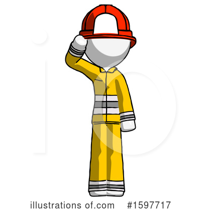 Royalty-Free (RF) White Design Mascot Clipart Illustration by Leo Blanchette - Stock Sample #1597717