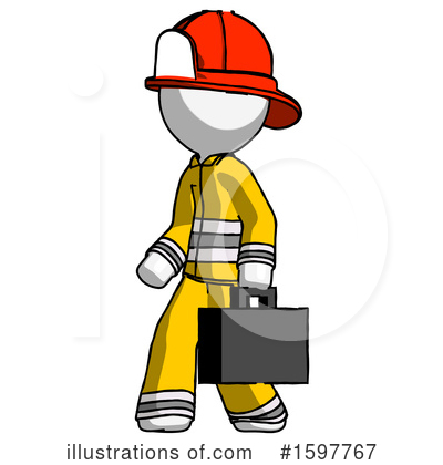 Royalty-Free (RF) White Design Mascot Clipart Illustration by Leo Blanchette - Stock Sample #1597767