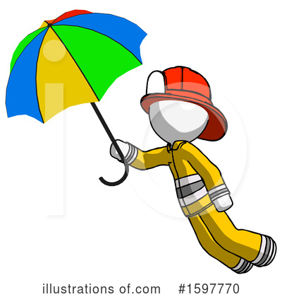 Royalty-Free (RF) White Design Mascot Clipart Illustration by Leo Blanchette - Stock Sample #1597770