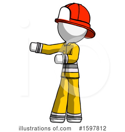 Royalty-Free (RF) White Design Mascot Clipart Illustration by Leo Blanchette - Stock Sample #1597812