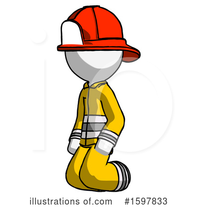 Royalty-Free (RF) White Design Mascot Clipart Illustration by Leo Blanchette - Stock Sample #1597833