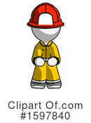 White Design Mascot Clipart #1597840 by Leo Blanchette