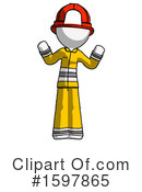 White Design Mascot Clipart #1597865 by Leo Blanchette