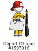 White Design Mascot Clipart #1597916 by Leo Blanchette