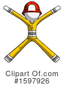 White Design Mascot Clipart #1597926 by Leo Blanchette