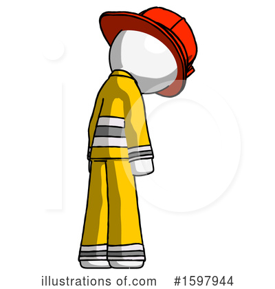 Royalty-Free (RF) White Design Mascot Clipart Illustration by Leo Blanchette - Stock Sample #1597944