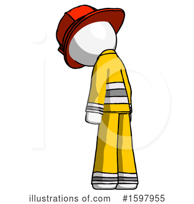 Royalty-Free (RF) White Design Mascot Clipart Illustration by Leo Blanchette - Stock Sample #1597955