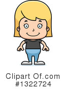 White Girl Clipart #1322724 by Cory Thoman