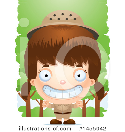 Royalty-Free (RF) White Girl Clipart Illustration by Cory Thoman - Stock Sample #1455042