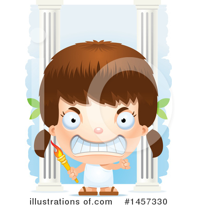Royalty-Free (RF) White Girl Clipart Illustration by Cory Thoman - Stock Sample #1457330