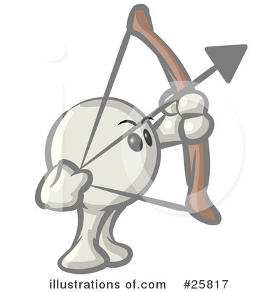 Archery Clipart #25817 by Leo Blanchette