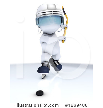 Hockey Clipart #1269488 by KJ Pargeter