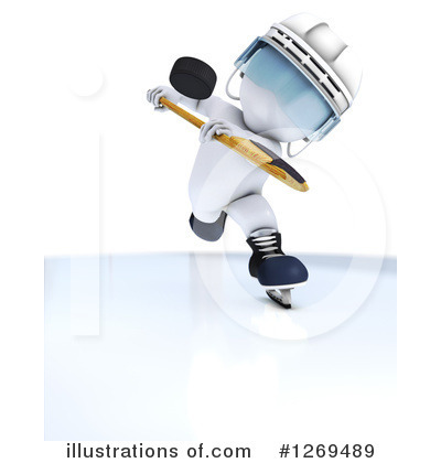 Ice Hockey Clipart #1269489 by KJ Pargeter