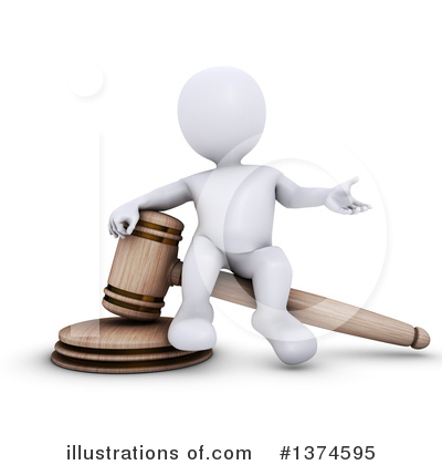 Judge Clipart #1374595 by KJ Pargeter
