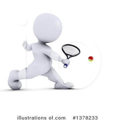 Tennis Clipart #1378233 by KJ Pargeter