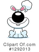White Rabbit Clipart #1292013 by Cory Thoman