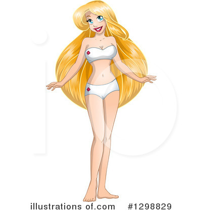 Royalty-Free (RF) White Woman Clipart Illustration by Liron Peer - Stock Sample #1298829