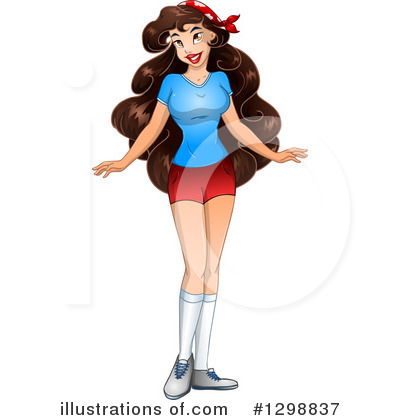 Woman Clipart #1298837 by Liron Peer