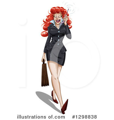 Royalty-Free (RF) White Woman Clipart Illustration by Liron Peer - Stock Sample #1298838